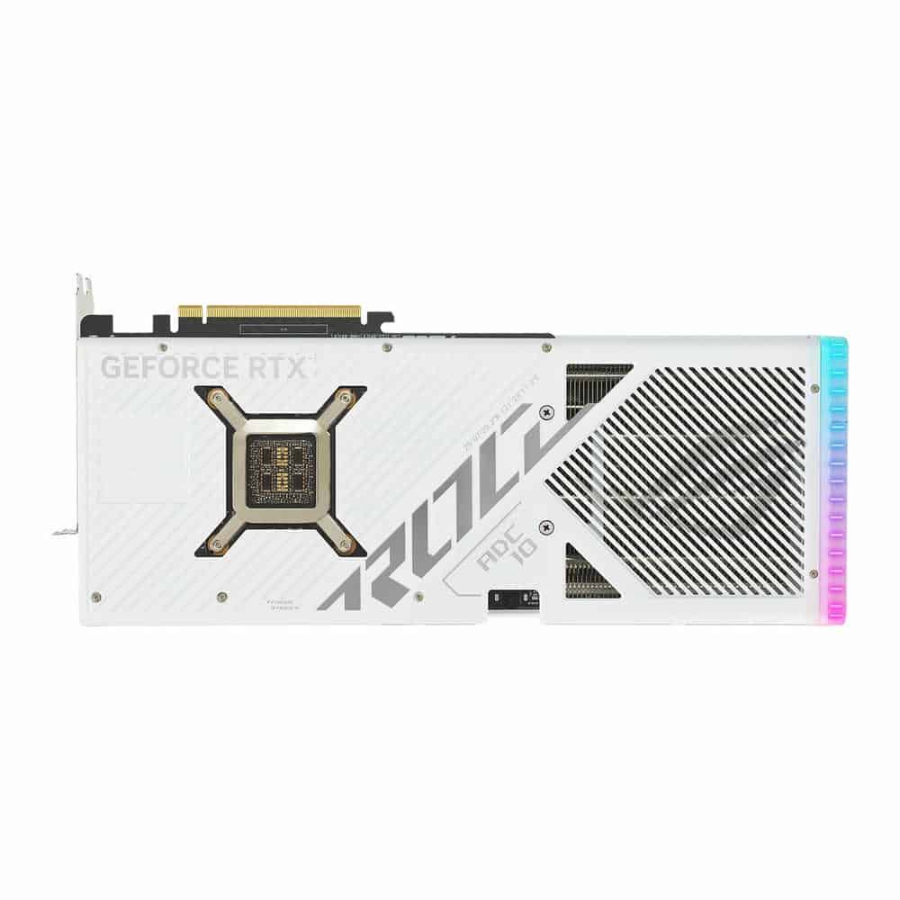 (image for) ASUS NVIDIA GeForce RTX 4090 24GB ROG STRIX White Edition Ada Lovelace Graphics Card